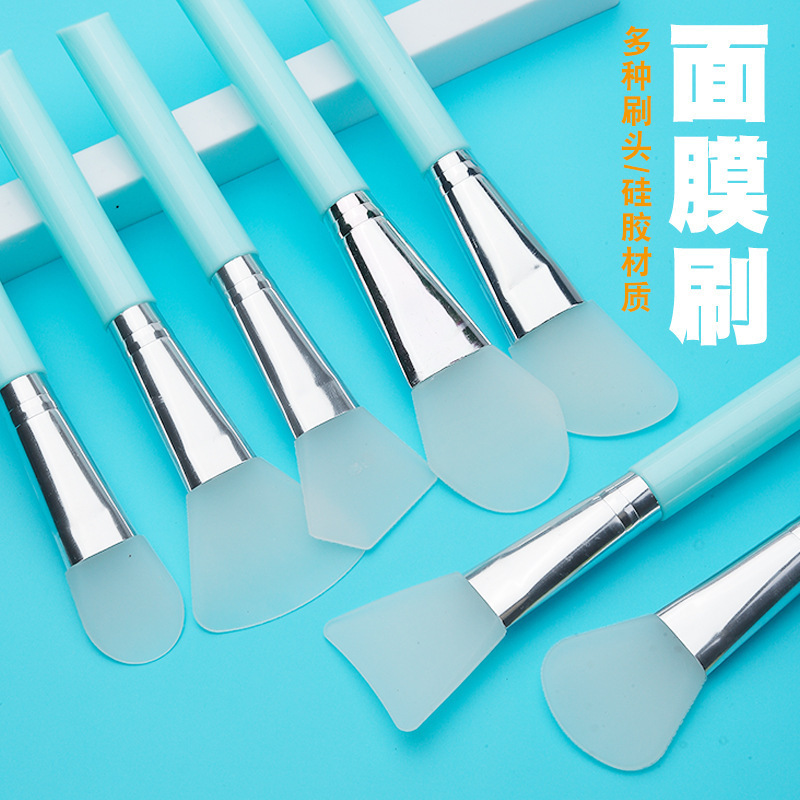 面膜刷硅胶涂面膜刷子水疗涂抹式泥膜脸部敷脸美容院化妆刷